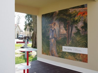 Vaszary János festőművész szobrának avatása