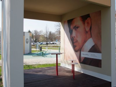 Vaszary János festőművész szobrának avatása