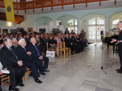 Szita Károly, Kaposvár polgármestere köszönti a vendégeket